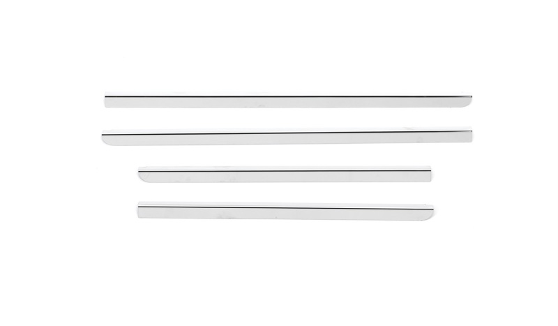 Chevrolet Suburban Window Trim - Putco - Chrome - Stainless Steel - `07-`14