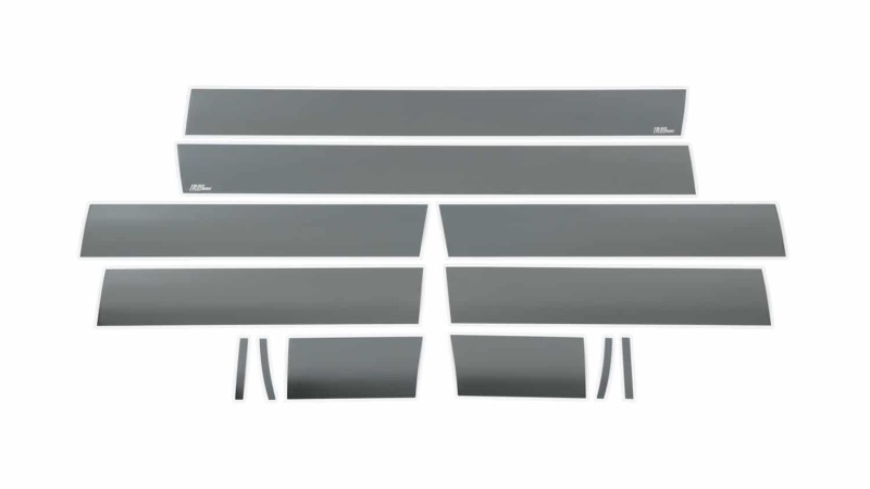 GMC Sierra Rocker Panels - Putco - Black Platinum - Black - `07-`14