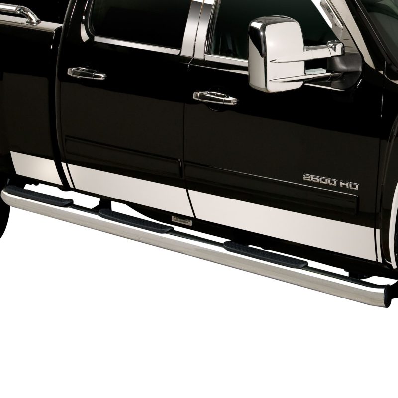 Chevrolet Silverado 1500 Rocker Panels - Putco - Premium - Stainless Steel - `14-`18