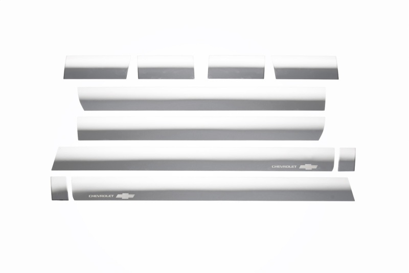 Chevrolet Silverado Rocker Panels - Putco - Premium Stainless Steel - Stainless Steel - `14-`19