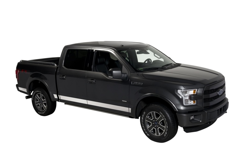 Ford F-150 Rocker Panels - Putco - Stainless Steel - `15-`20