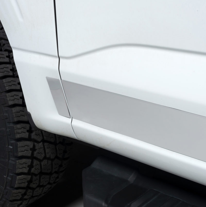 Ford F-150 Rocker Panels - Putco - Putco Premium Stainless Steel - Stainless Steel - `15-`20