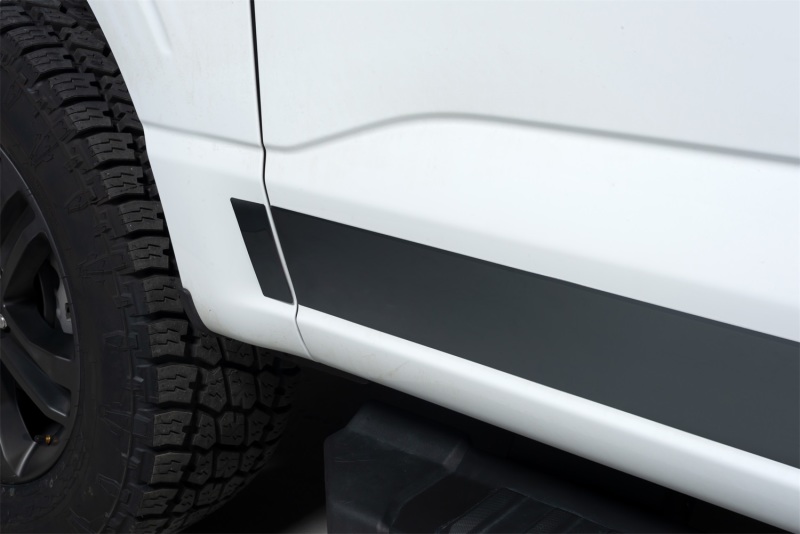 Ford F-150 Rocker Panels - Putco - Black Platinum - Black Platinum - `21-`26