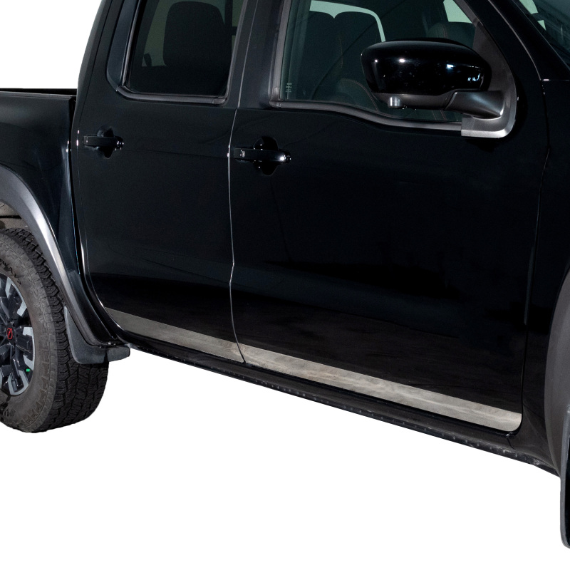Nissan Frontier Steel Rocker Panels - Putco - Premium - Stainless Steel - `22-`26