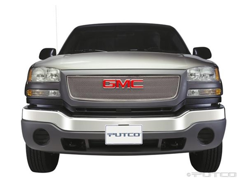 GMC Sierra Grille - Putco - Liquid Mesh - Chrome - `03-`06 GMC Sierra Grille - Putco - Liquid Mesh - Chrome - `03-`06