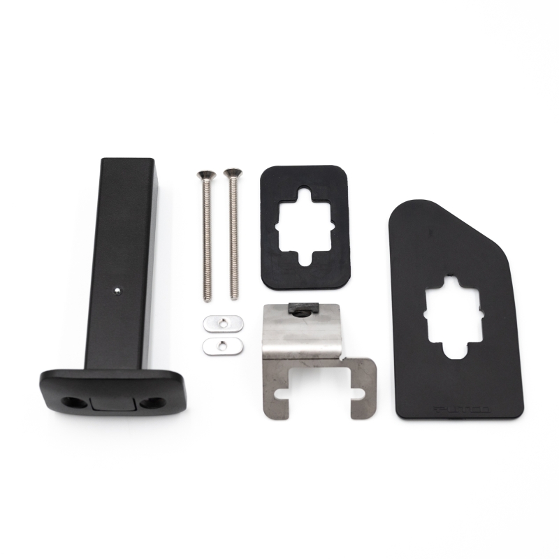 GMC Sierra 1500 Exterior Grab Handle - Driver Side Rear - Putco - Push-Up - Black - `14-`18