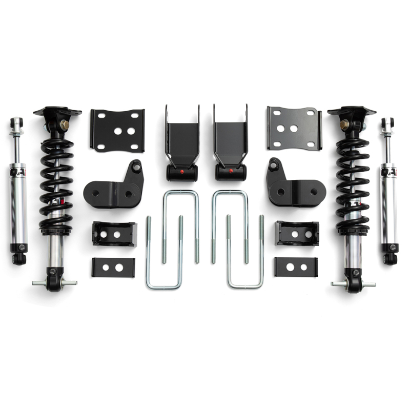 Ford F-150 Coilover Suspension Kit - Front + Rear - QA1 - Pro Coil Lowering Kit, Single Adjustable - `15-`20