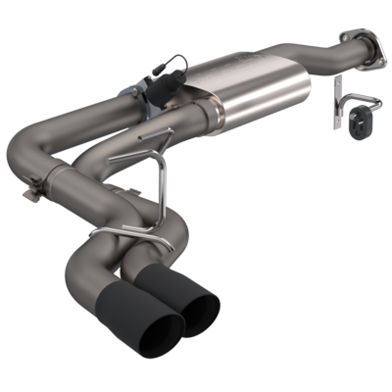 Ford F-150 Performance Exhaust - QTP - Screamer Cat Back - Black - `15-`20