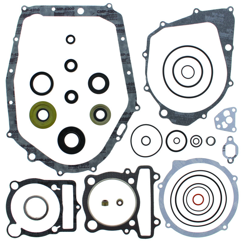 Yamaha YFM350 Warrior Complete Gasket Set - QuadBoss - with Oil Seal - `87-`04