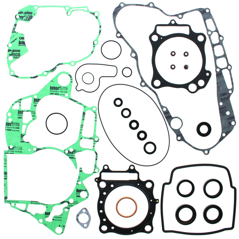 Honda TRX450R Gasket Set - QuadBoss - Complete with Oil Seal - `04-`05