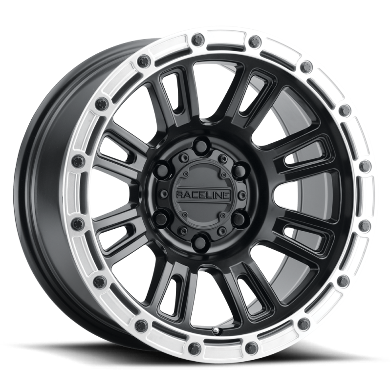 Jeep Compass Wheels - Raceline - 956BS Compass - Black & Silver - `07-`21 Jeep Compass Wheels - Raceline - 956BS Compass - Black & Silver - `07-`21