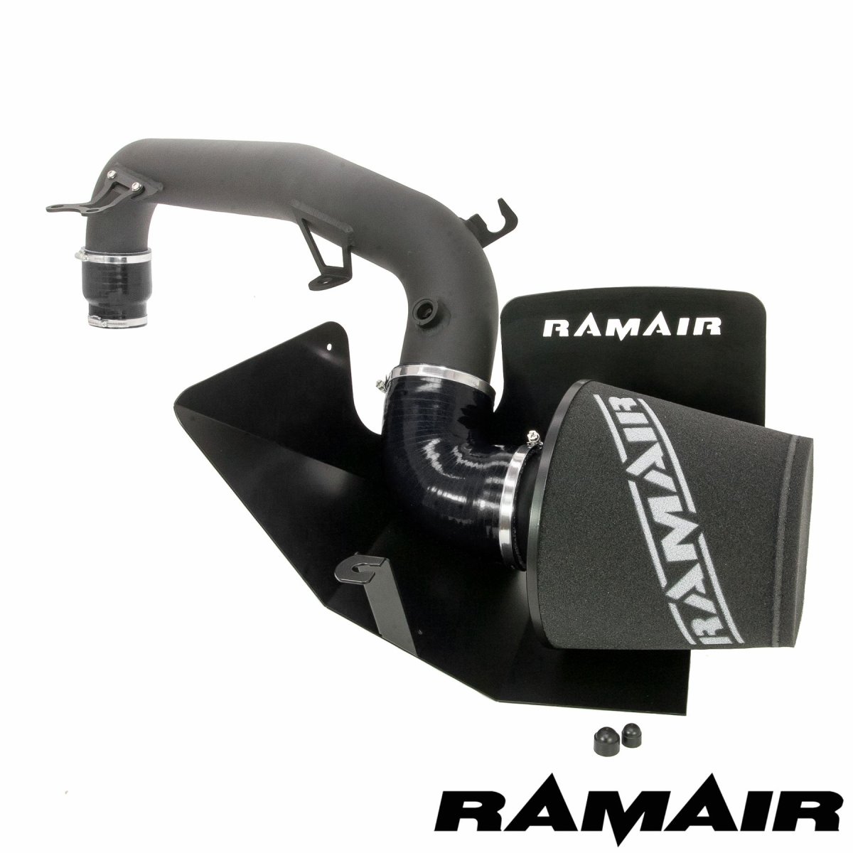 Ford Focus RS Performance Air Intake - Ramair - Cold Air, Foam Filter - Black - 2.3L EcoBoost - '15-'19 Ford Focus RS Performance Air Intake - Ramair - Cold Air, Foam Filter - Black - 2.3L EcoBoost - '15-'19