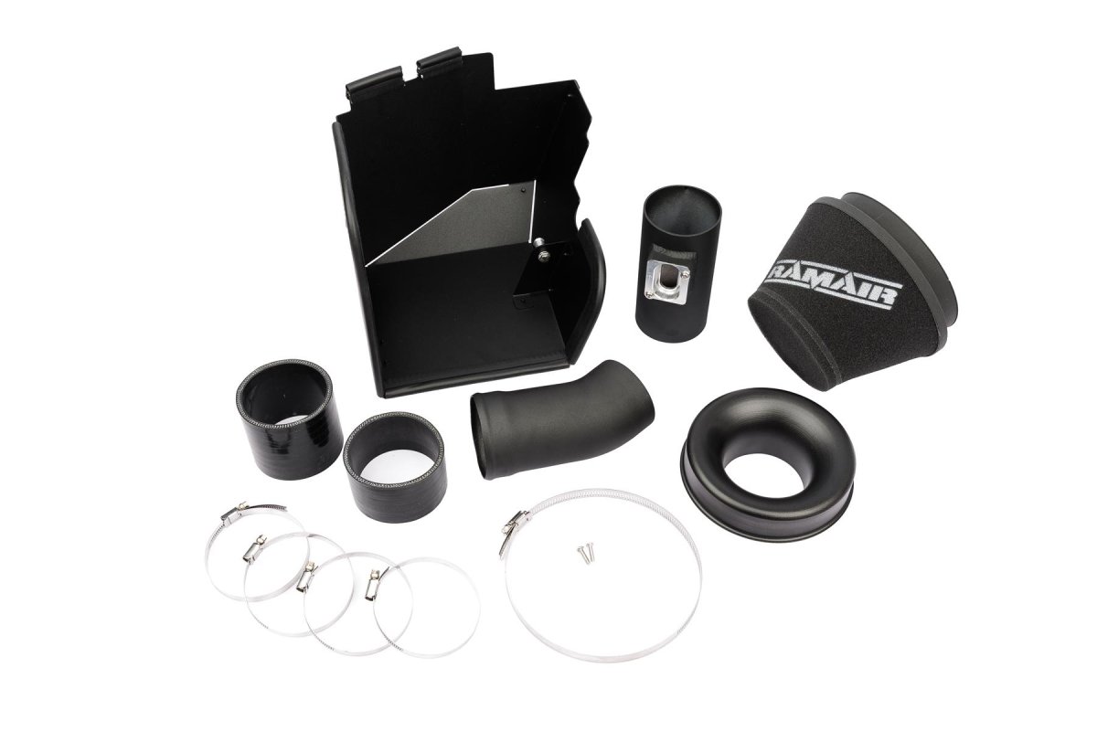 BMW 1 Series Performance Air Intake - Ramair - Cold Air, 80mm, Foam Filter - Black - 1.6L N13-B16A Turbo - '11-'22 BMW 1 Series Performance Air Intake - Ramair - Cold Air, 80mm, Foam Filter - Black - 1.6L N13-B16A Turbo - '11-'22