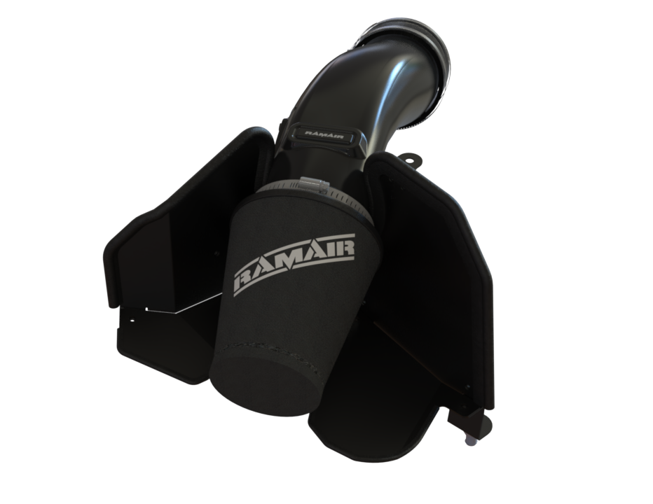 BMW 1 Series Performance Air Intake - Ramair - Foam Filter + Rotomolded Intake Pipe + CNC-Cut Heatshield - Black - B48 2.0i BMW 1 Series Performance Air Intake - Ramair - Foam Filter + Rotomolded Intake Pipe + CNC-Cut Heatshield - Black - B48 2.0i