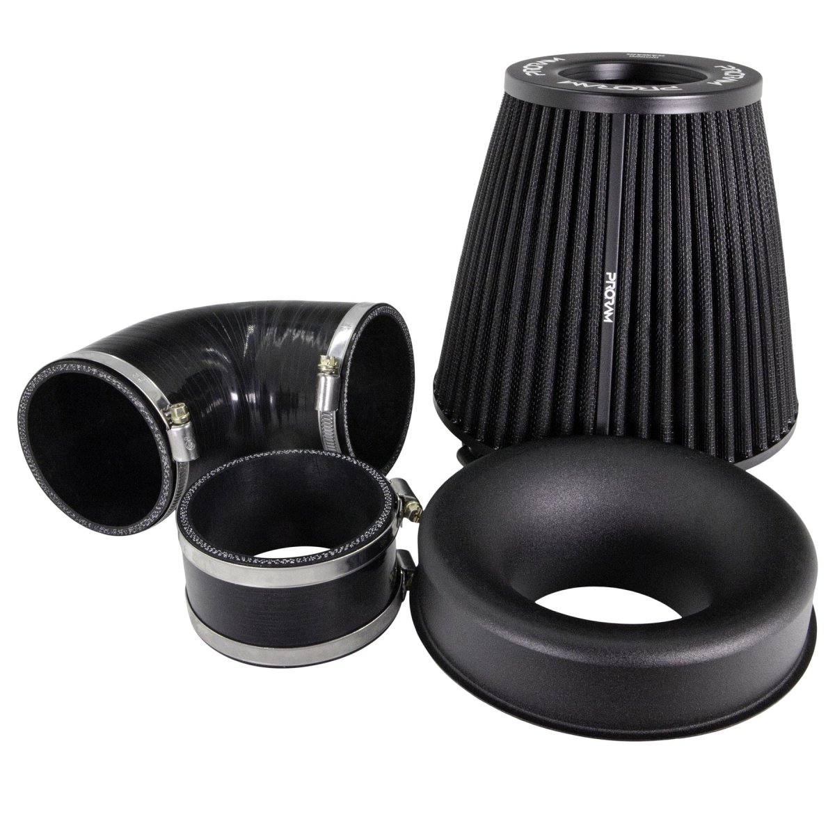 Ford Focus ST Performance Air Intake - Ramair - PRORAM Pleated - Black - 2.5L Turbo - '05-'10 Ford Focus ST Performance Air Intake - Ramair - PRORAM Pleated - Black - 2.5L Turbo - '05-'10