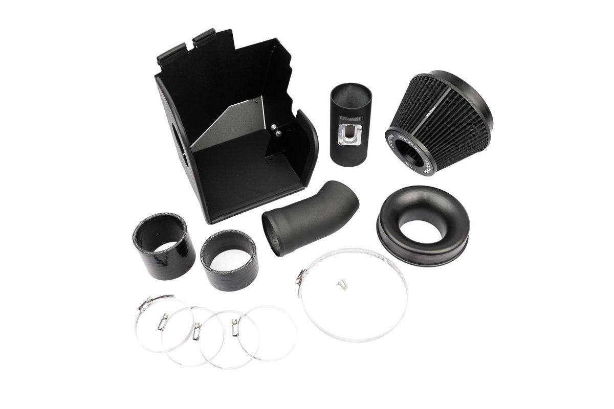 BMW 3 Series Performance Air Intake - Ramair - Pleated Filter + Heat Shield (80mm) - Black - 1.6L N13-B16A Turbo Petrol - '11-'22