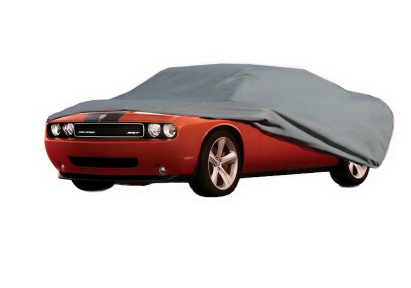 Dodge Charger Daytona Car Cover - Rampage - 4 Layer with Lock, Cable, Storage Bag - Grey - `17-`18 Dodge Charger Daytona Car Cover - Rampage - 4 Layer with Lock, Cable, Storage Bag - Grey - `17-`18