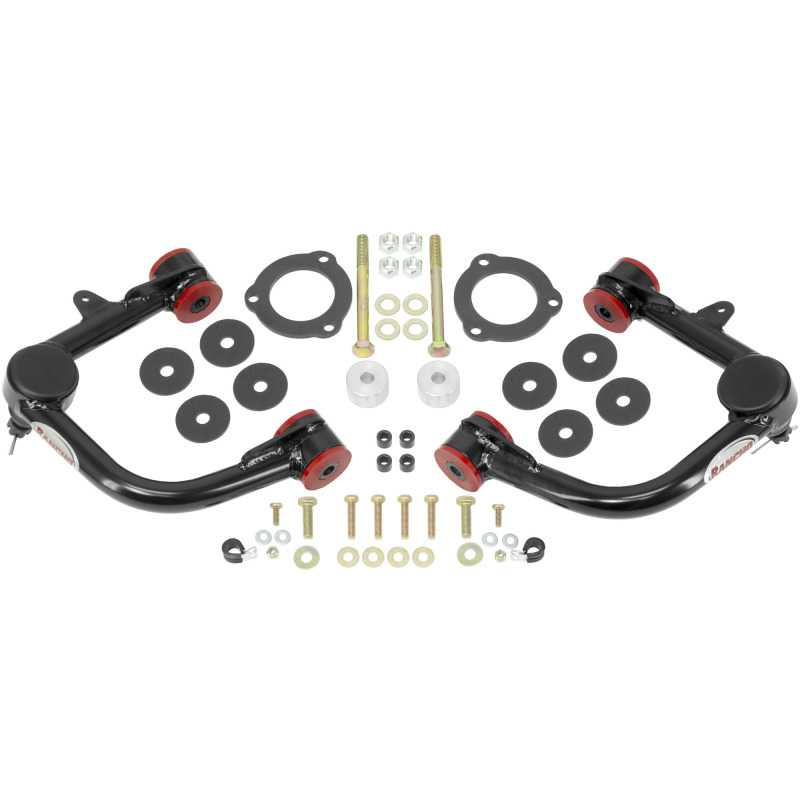 Toyota 4Runner Performance Upper Control Arms - Front - Rancho - Black - `03-`19