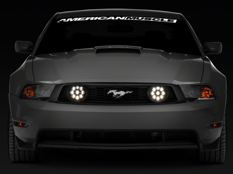 Ford Mustang Fog Lights - Front - Raxiom - LED - Smoked - `05-`12