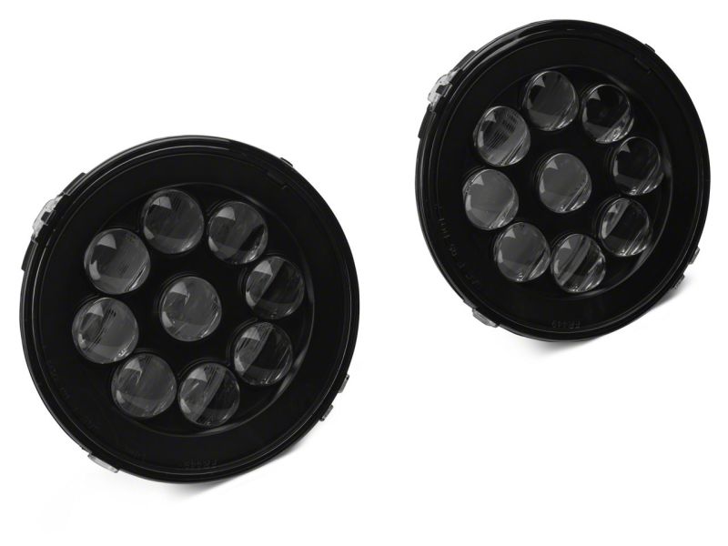Ford Mustang Fog Lights - Front - Raxiom - LED - Smoked - `05-`12