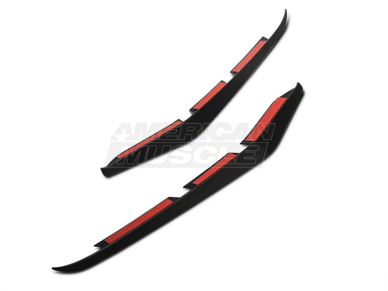 Ford Mustang Tail Light Conversion Trim - Rear - Raxiom - Gloss Black - `10-`12
