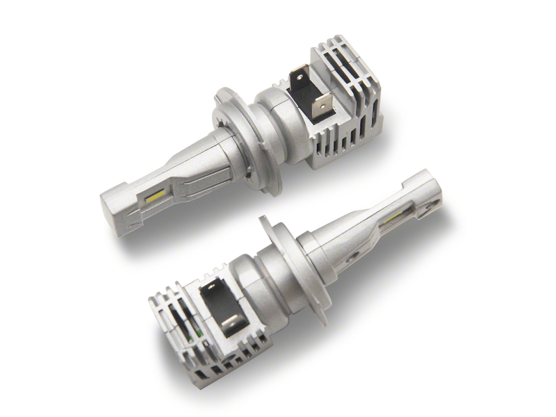 Ford Mustang LED Headlight Conversion Bulb Kit - Raxiom - Axial Series, For Raxiom Headlights, H7 - 6000K White - `99-`04