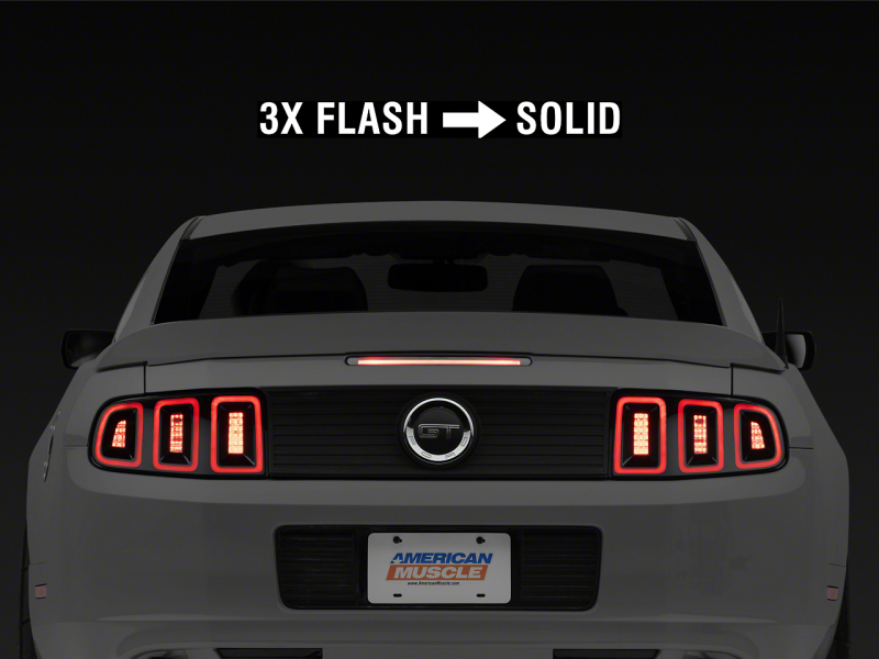 Ford Mustang Brake Light - Third - Raxiom - Formula LED - Light Smoked - `10-`14