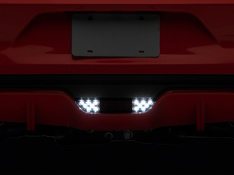 Ford Mustang Brake Light - Raxiom - Axial LED Reverse Light with Running Light and Triple Flash Brake Light - Smoked - `15-`17