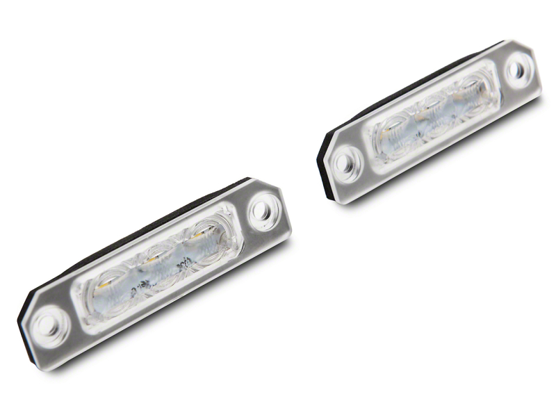 Ford Mustang License Plate Bulbs - Raxiom - LED - `10-`14 Ford Mustang License Plate Bulbs - Raxiom - LED - `10-`14