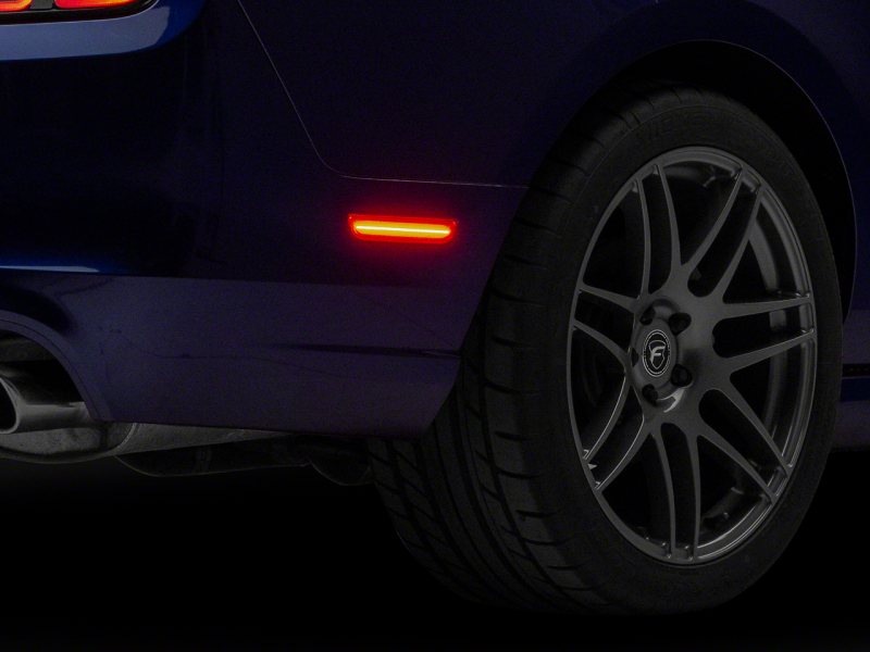 Ford Mustang Rear Marker Lights - Raxiom - Axial Series LED - Red - `10-`14 Ford Mustang Rear Marker Lights - Raxiom - Axial Series LED - Red - `10-`14