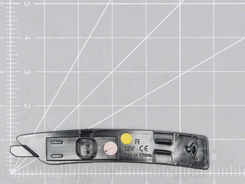 Ford Mustang Side Marker Lights - Raxiom - LED - Clear - `24-`26