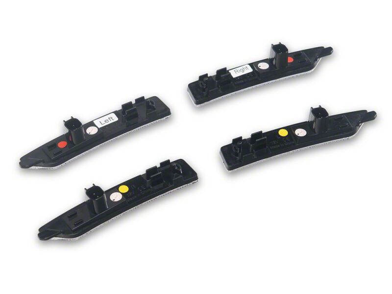 Ford Mustang Side Marker Lights - Raxiom - LED - Clear - `24-`26