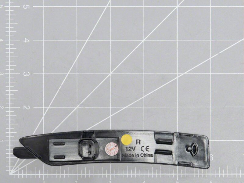 Ford Mustang Side Marker Lights - Raxiom - LED - Smoked - `24-`26
