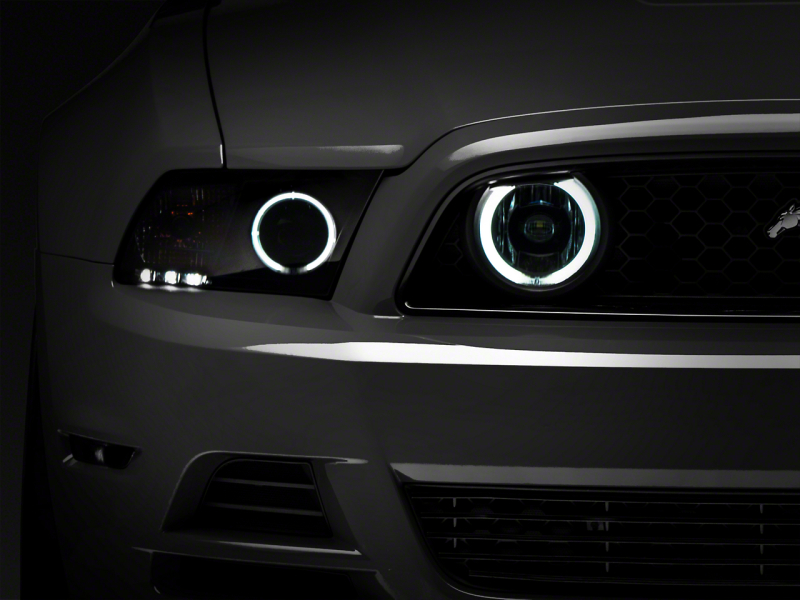 Ford Mustang Fog Lights - Raxiom - CCFL Halo - Chrome - `13-`14