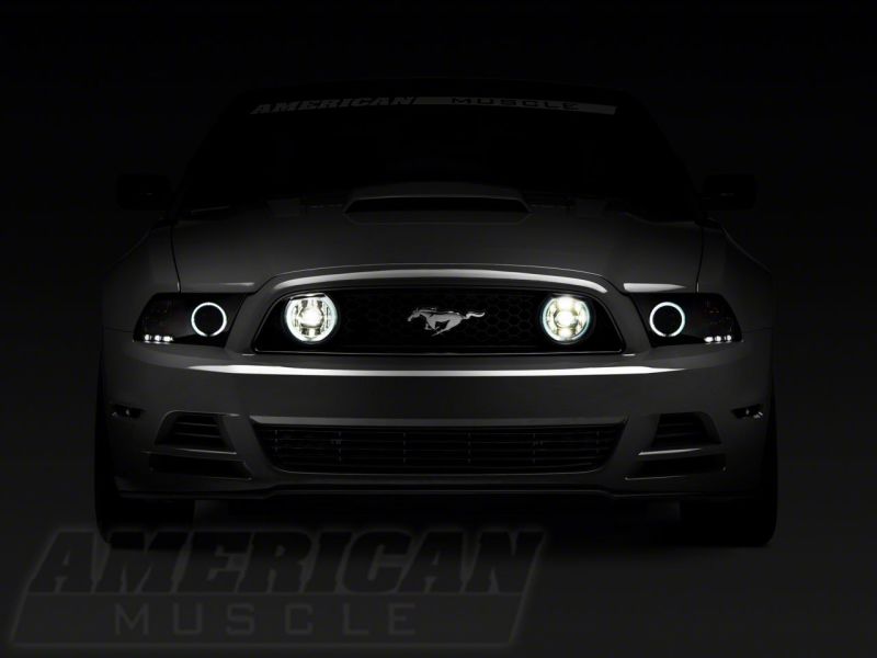 Ford Mustang Fog Lights - Raxiom - CCFL Halo - Chrome - `13-`14
