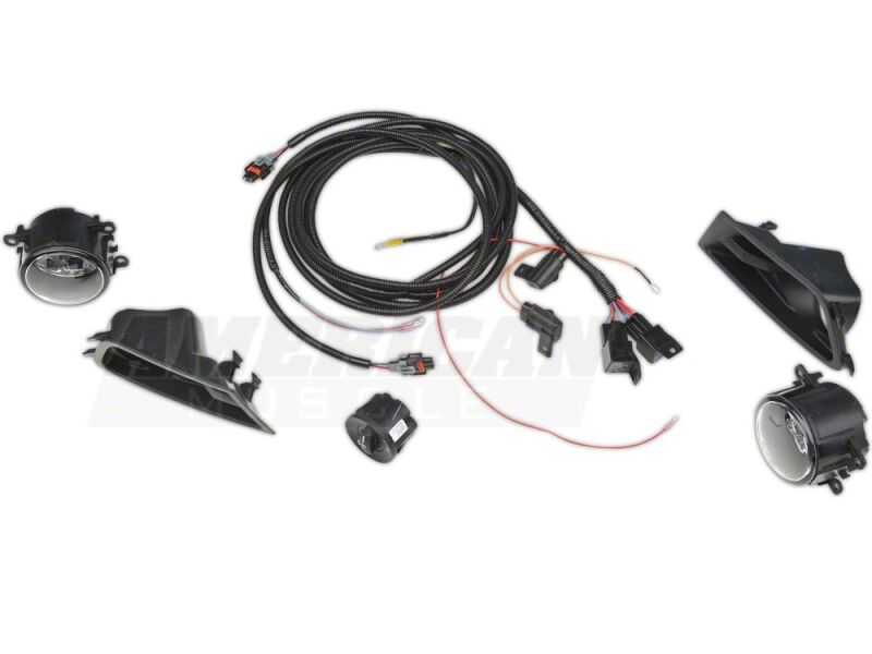 Ford Mustang Fog Lights - Raxiom - OE Style - `10-`12