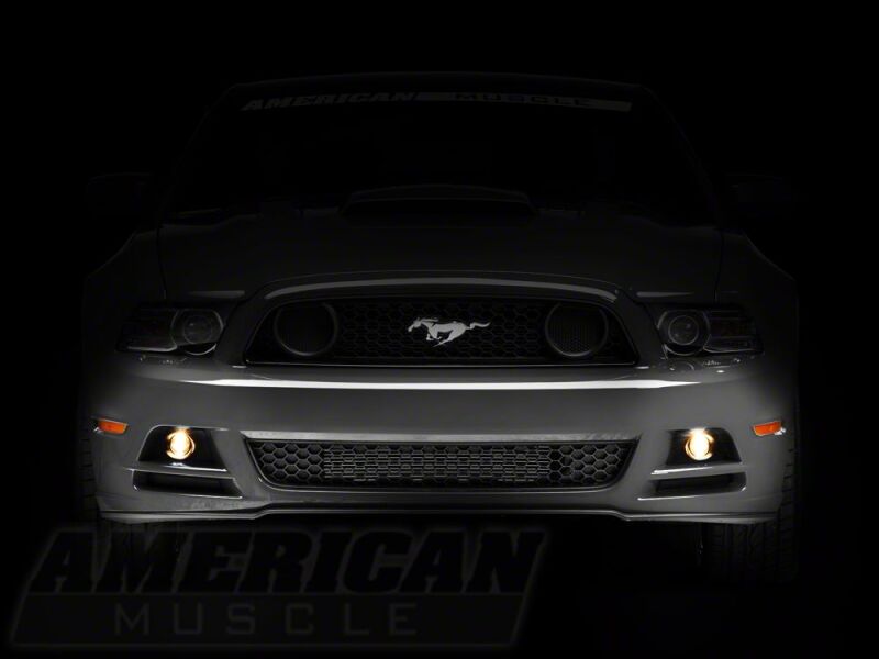 Ford Mustang Fog Lights - Lower Valance - Raxiom - `13-`14