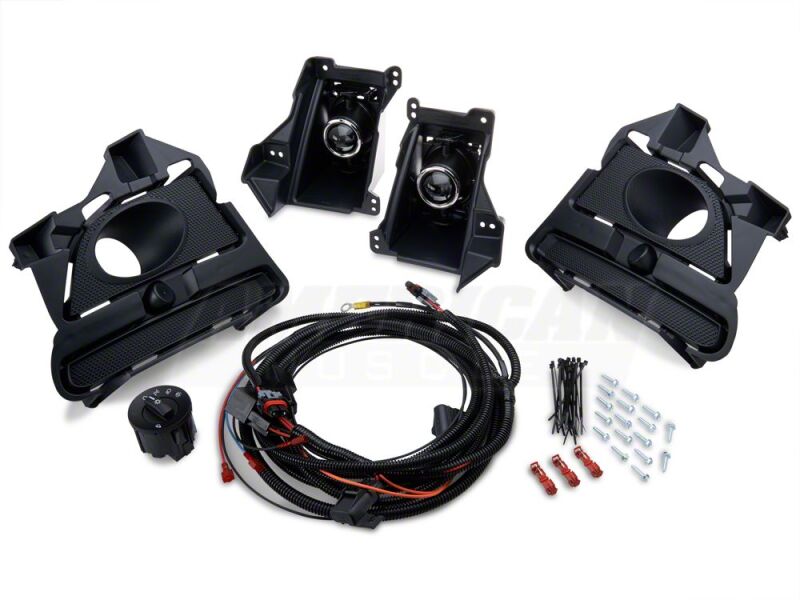 Ford Mustang Fog Lights - Lower Valance - Raxiom - `13-`14