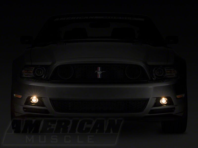 Ford Mustang GT Fog Lights - Lower Valance - Raxiom - `13-`14
