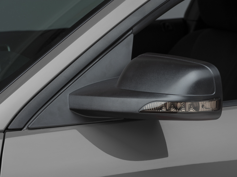 Ford Mustang Side View Mirrors - Driver and Passenger Side - Raxiom - Directional with Turn Signals - Textured Black - `05-`09 Ford Mustang Side View Mirrors - Driver and Passenger Side - Raxiom - Directional with Turn Signals - Textured Black - `05-`09