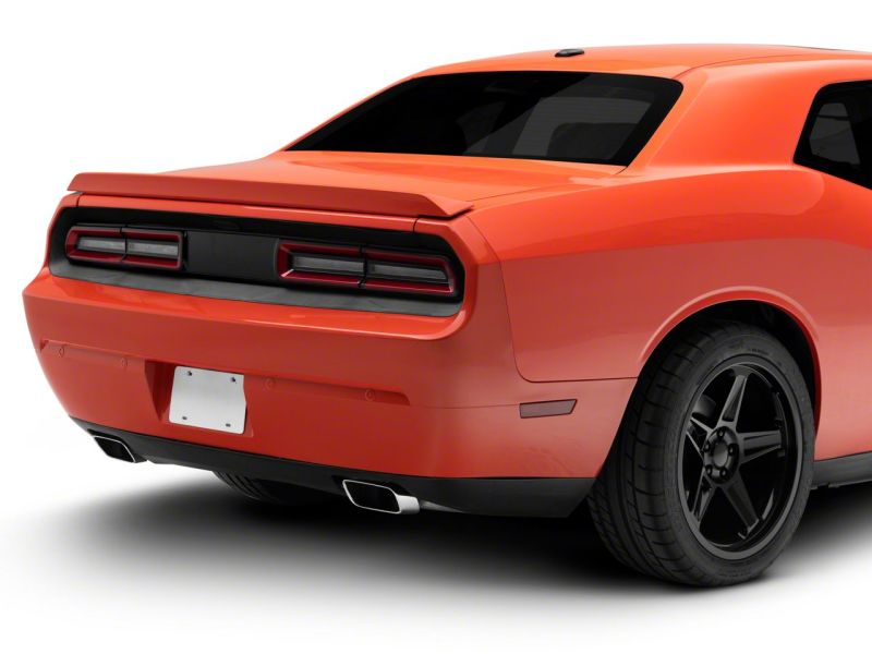 Dodge Challenger LED Taillights - Rear - Raxiom - Sequential Turn Signal, Race Track Inspired - Black Housing, Red Lens - `08-`14