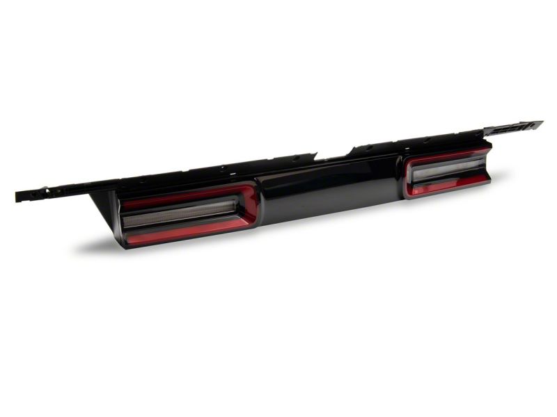 Dodge Challenger LED Taillights - Rear - Raxiom - Sequential Turn Signal, Race Track Inspired - Black Housing, Red Lens - `08-`14