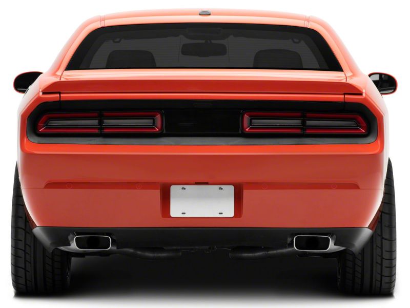 Dodge Challenger LED Taillights - Rear - Raxiom - Sequential Turn Signal, Race Track Inspired - Black Housing, Red Lens - `08-`14