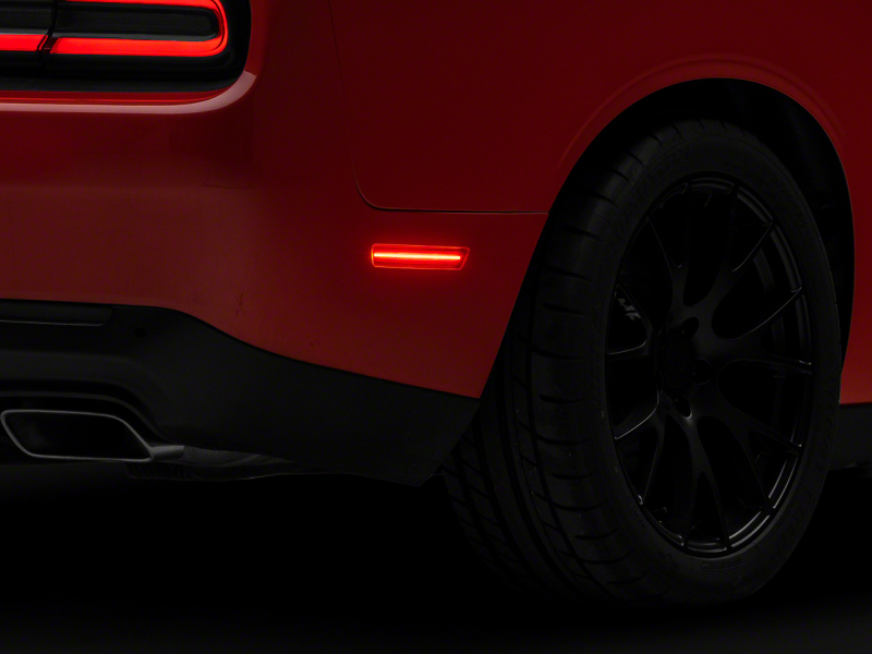 Dodge Challenger Marker Lights - Rear - Raxiom - Axial Series LED - Red - `15-`23