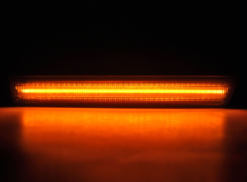 Dodge Challenger Side Marker Lights - Front + Rear - Raxiom - Axial Series LED - Smoked - `15-`23