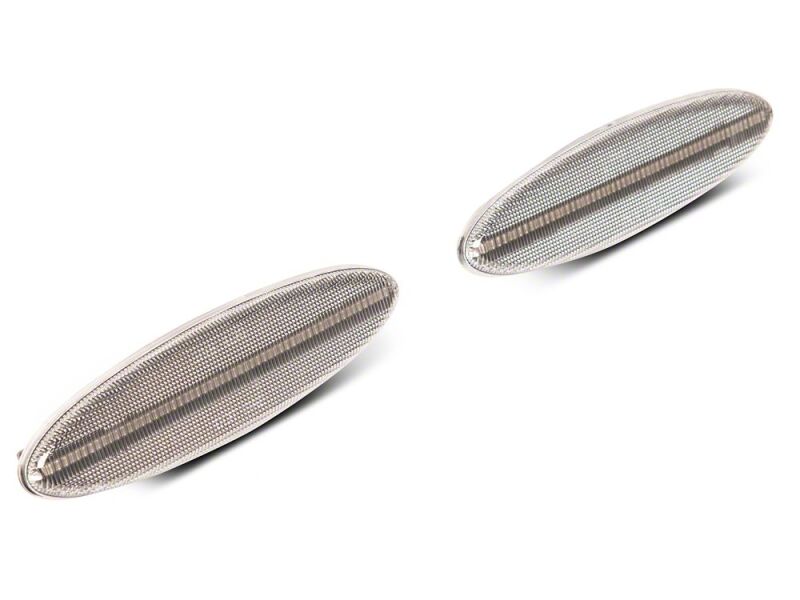 Chevrolet Corvette C5 Side Markers - Rear - Raxiom - Axial Series LED - Clear - `97-`04