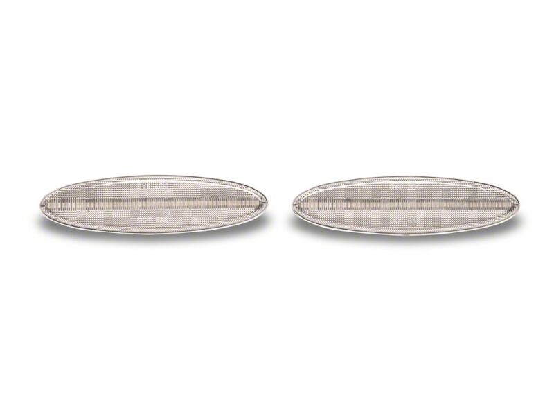 Chevrolet Corvette C5 Side Markers - Rear - Raxiom - Axial Series LED - Clear - `97-`04