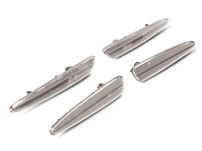 Chevrolet Corvette C6 Side Markers - Raxiom - Axial Series LED - Clear - `05-`13