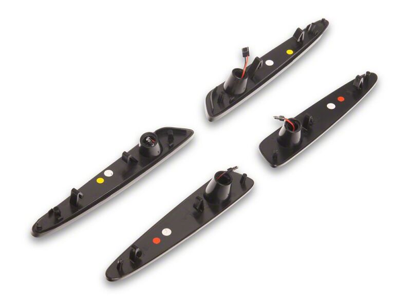 Chevrolet Corvette C6 Side Markers - Raxiom - Axial Series LED - Smoked - `05-`13