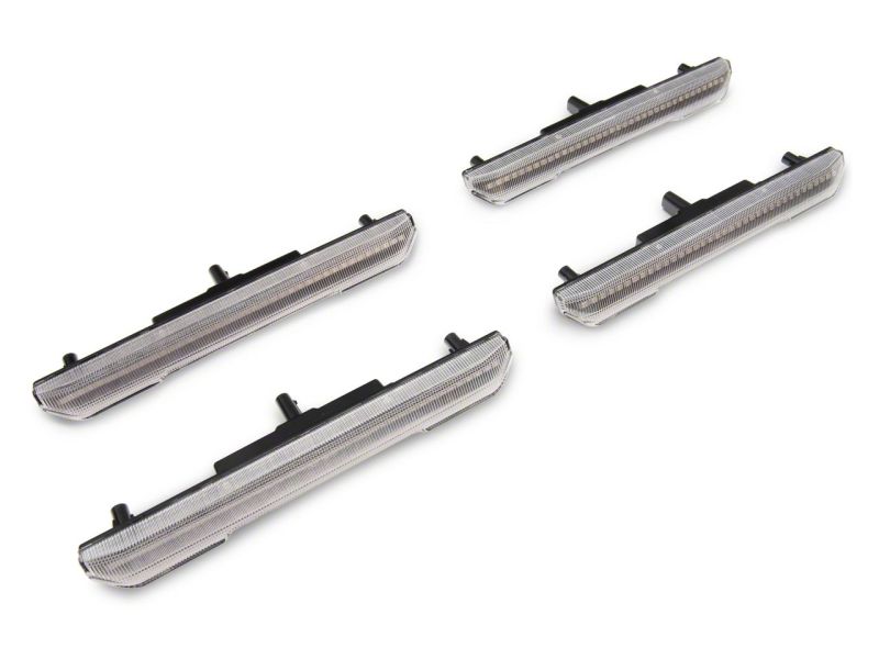 GMC Sierra 3500 HD Marker Lights - Front + Rear - Raxiom - Axial Series LED - Clear - `21-`23